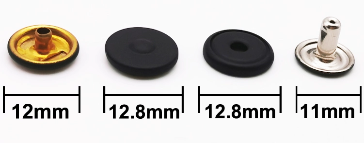 New Design Magnetic Snap Button with Black Painted Color