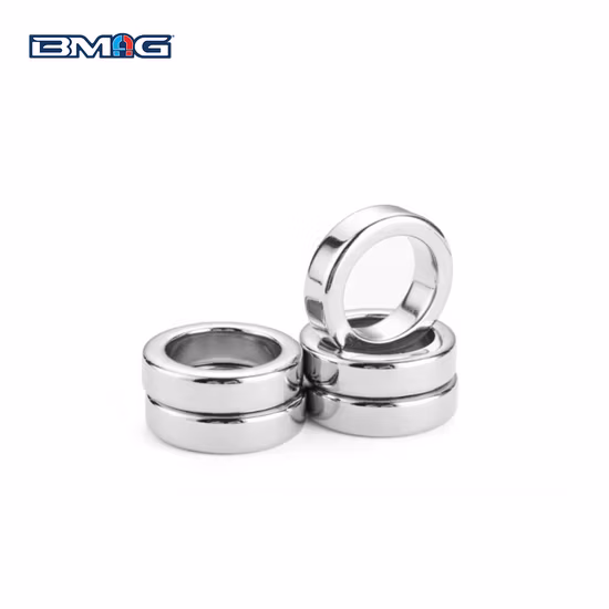 초강력 산업용 링 원형 환형 냄비 네오디뮴 영구 스피커 자석